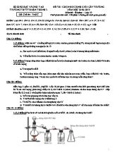Đề thi chọn học sinh giỏi cấp trường môn Hóa học Lớp 10 - Năm học 2018-2019 - Trường THPT Thuận Thành 2